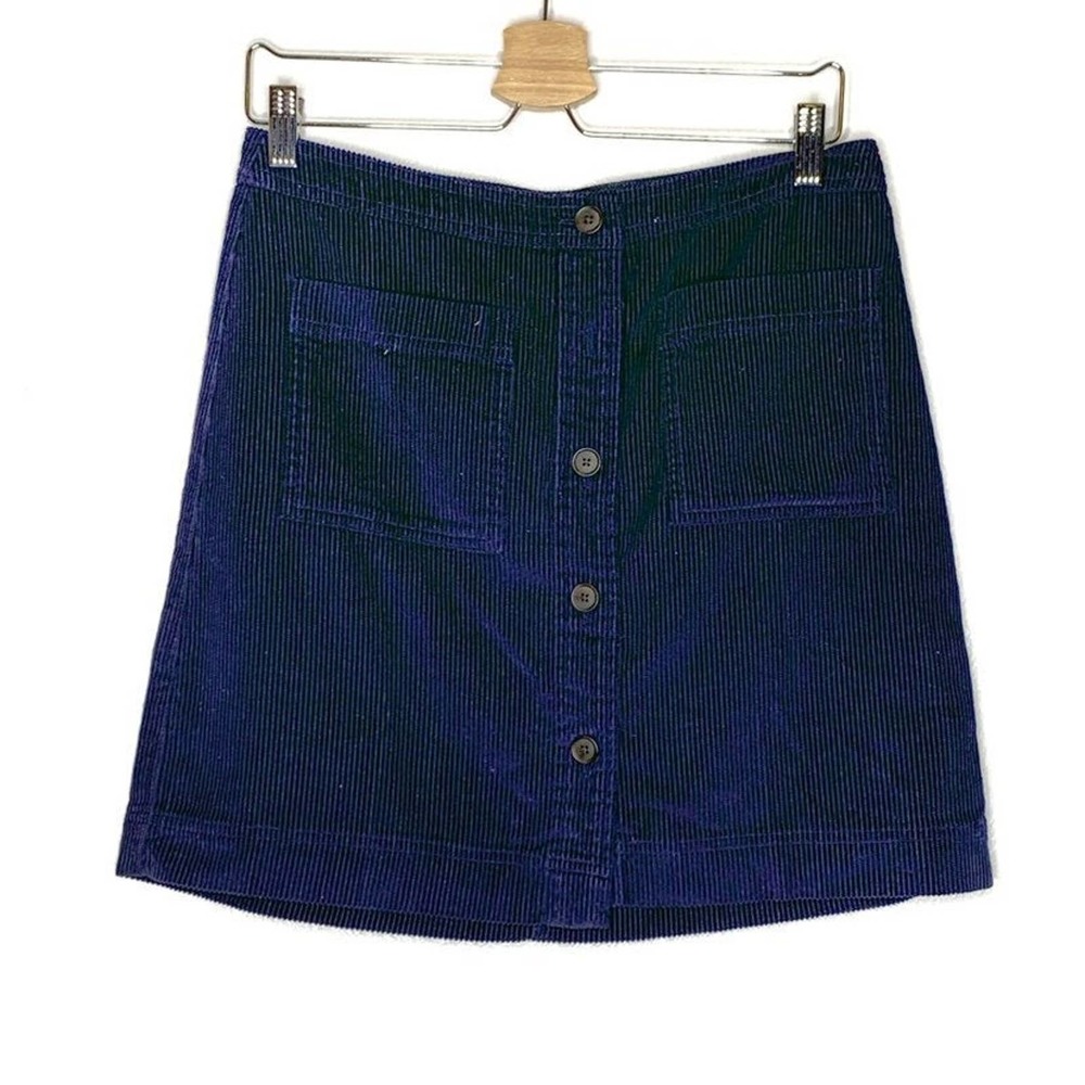 NWT Gap Button Corduroy mini skirt